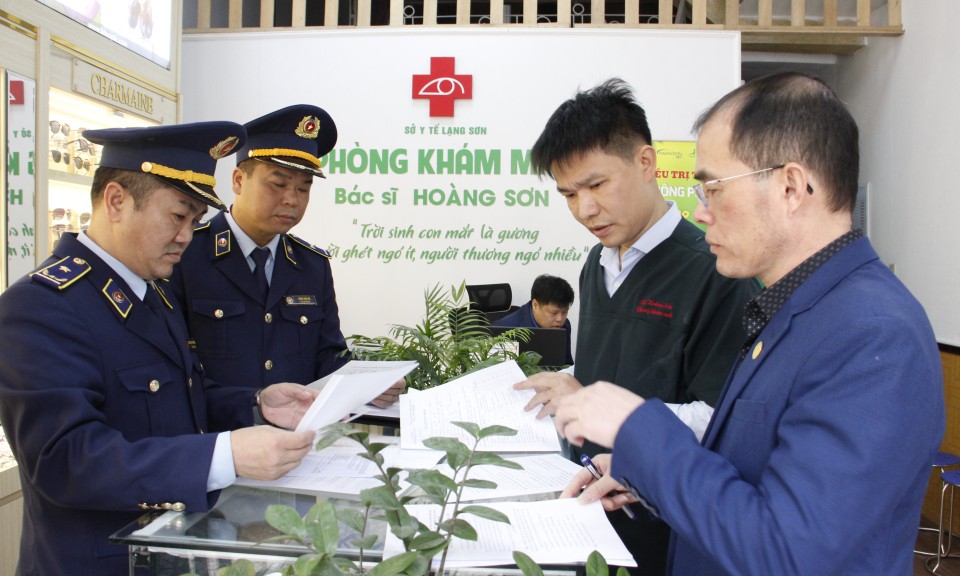 Thành phố Lạng Sơn: Quản lý tốt hoạt động hành nghề y dược tư nhân
