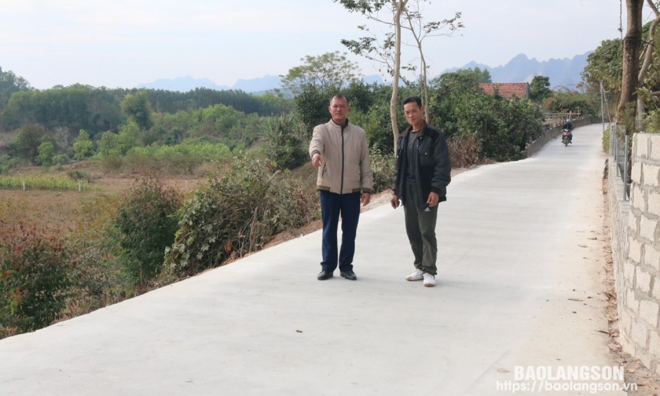 Hiến đất chung tay xây dựng nông thôn mới