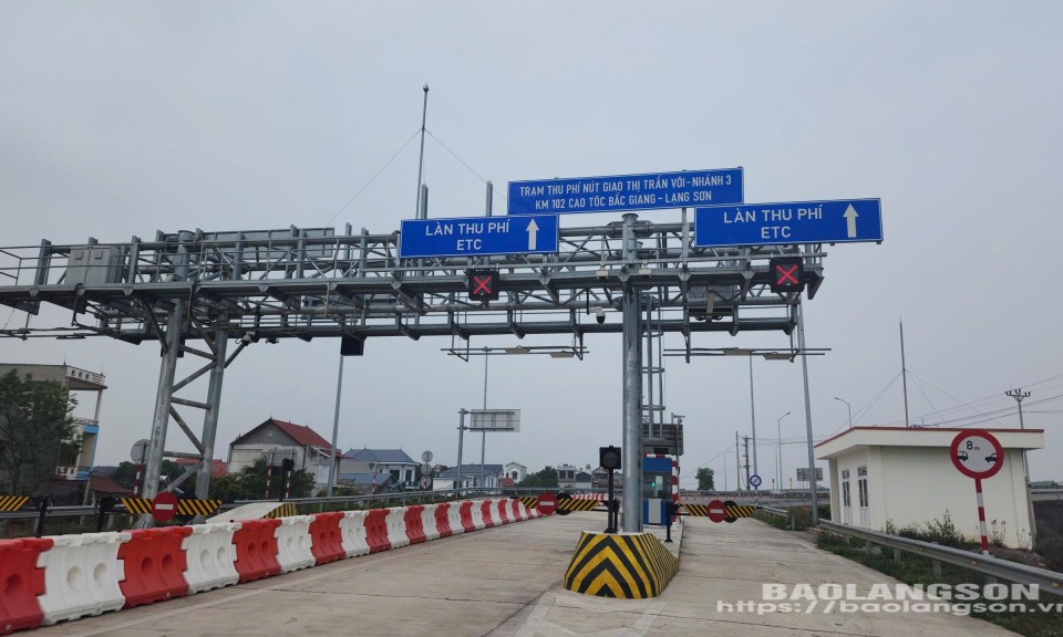 giao liên thông thị trấn Vôi kết nối cao tốc Bắc Giang – Lạng Sơn chính thức đi vào hoạt động từ ngày 10