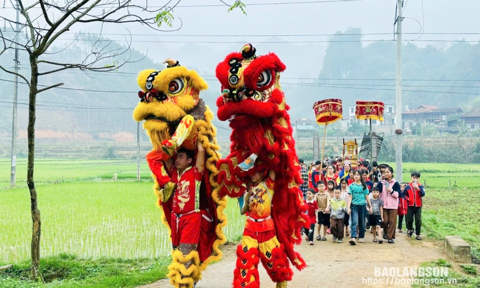 Lễ hội đình Gò Chùa xã Hữu Liên năm 2025