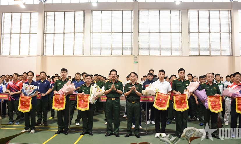 Khai mạc Hội thao cầu lông, bóng bàn của Bộ Tổng Tham mưu năm 2025