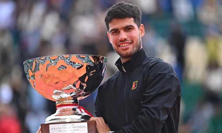 Carlos Alcaraz lên hạng 2 thế giới sau chức vô địch Monte Carlo Masters