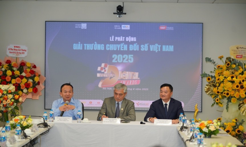 Phát động Giải thưởng chuyển đổi số Việt Nam năm 2025