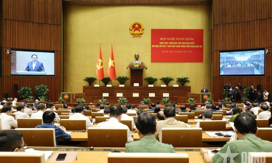 Khai mạc Hội nghị toàn quốc quán triệt, triển khai thực hiện Nghị quyết Hội nghị lần thứ 11 Ban Chấp
