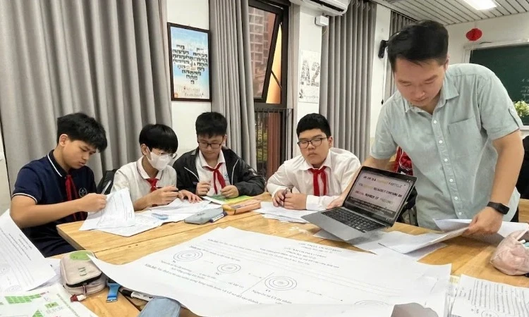 Thực hiện Đánh giá năng lực để tuyển sinh lớp 6 Trường THCS Cầu Giấy