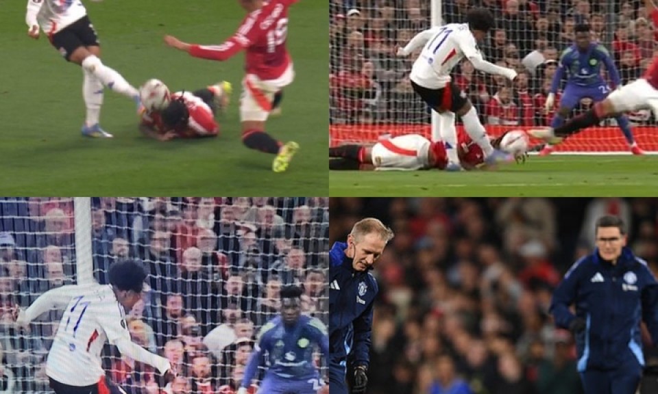 Xả thân dùng đầu phá bóng, hậu vệ Man Utd tái hiện hình ảnh Phil Jones