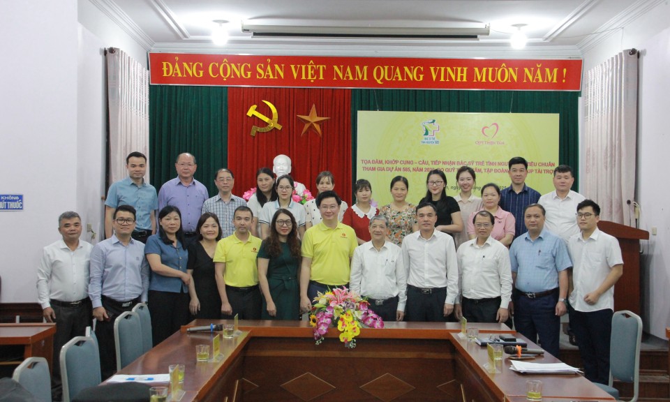 Toạ đàm, tiếp nhận bác sĩ trẻ tình nguyện đủ tiêu chuẩn tham gia Dự án 585