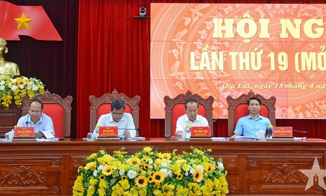 Hội nghị lần thứ 19 Ban chấp hành Đảng bộ tỉnh Gia Lai khóa XVI