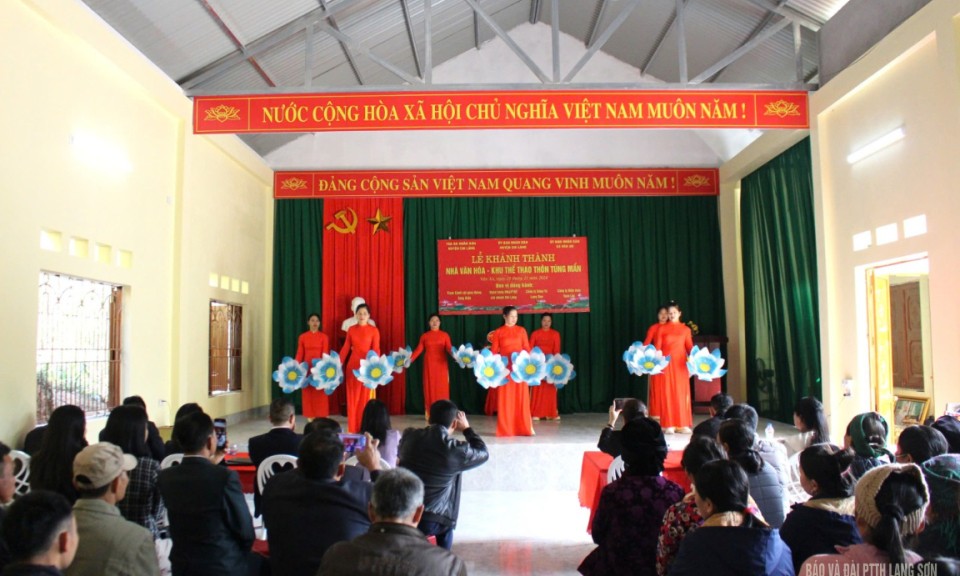 Xây dựng nhà văn hóa thôn đạt chuẩn: Quyết sách đúng, đồng thuận cao
