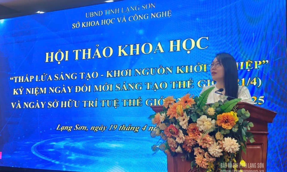 Hội thảo khoa học "Thắp lửa sáng tạo - Khơi nguồn khởi nghiệp"
