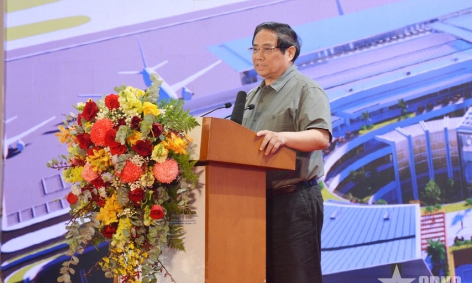 Thủ tướng Phạm Minh Chính phát lệnh khởi công, khánh thành đồng loạt 80 công trình, dự án trọng điểm
