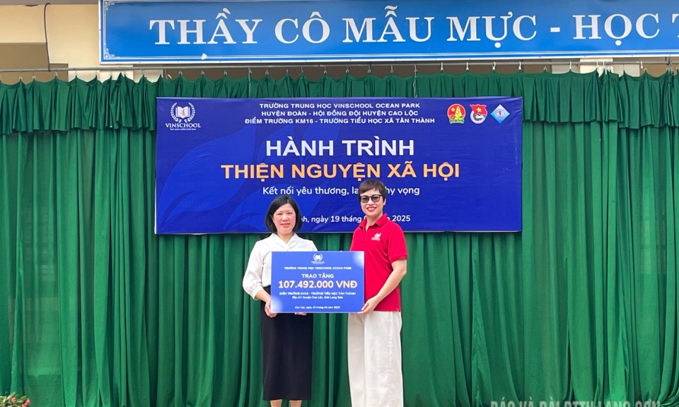 Nhiều hoạt động ý nghĩa tại Chương trình thiện nguyện “Vì đàn em thân yêu” năm 2025