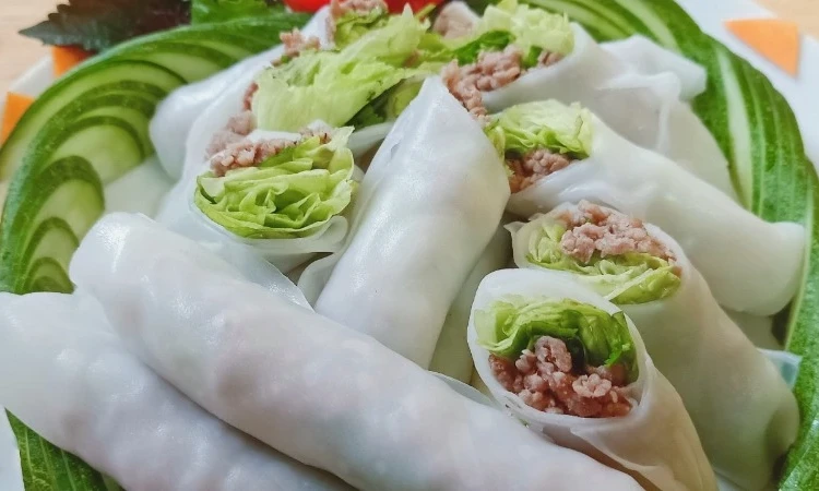 Phở cuốn–sự sáng tạo độc đáo của người Hà Thành
