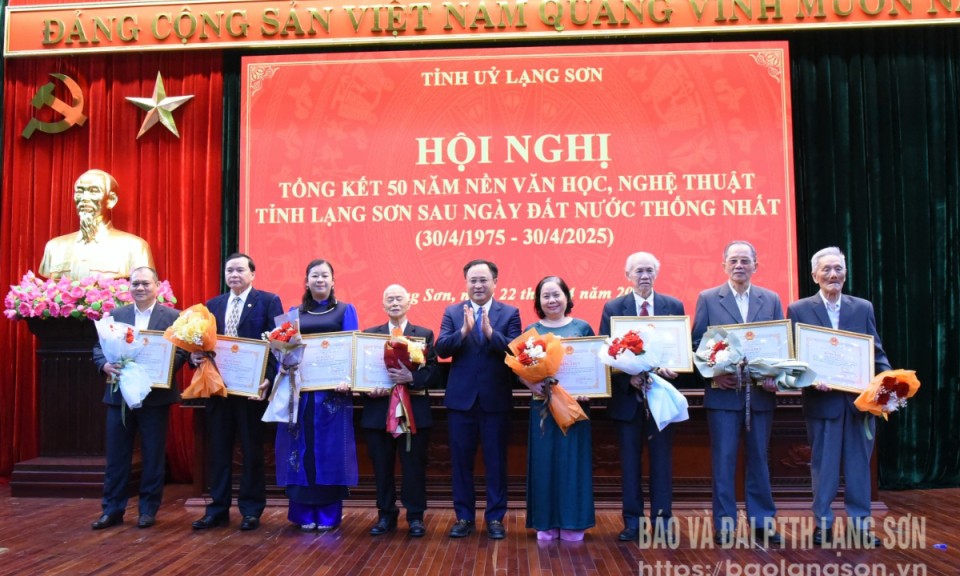Tổng kết 50 năm nền văn học, nghệ thuật tỉnh Lạng Sơn sau ngày đất nước thống nhất (30/4/1975 - 30/4/