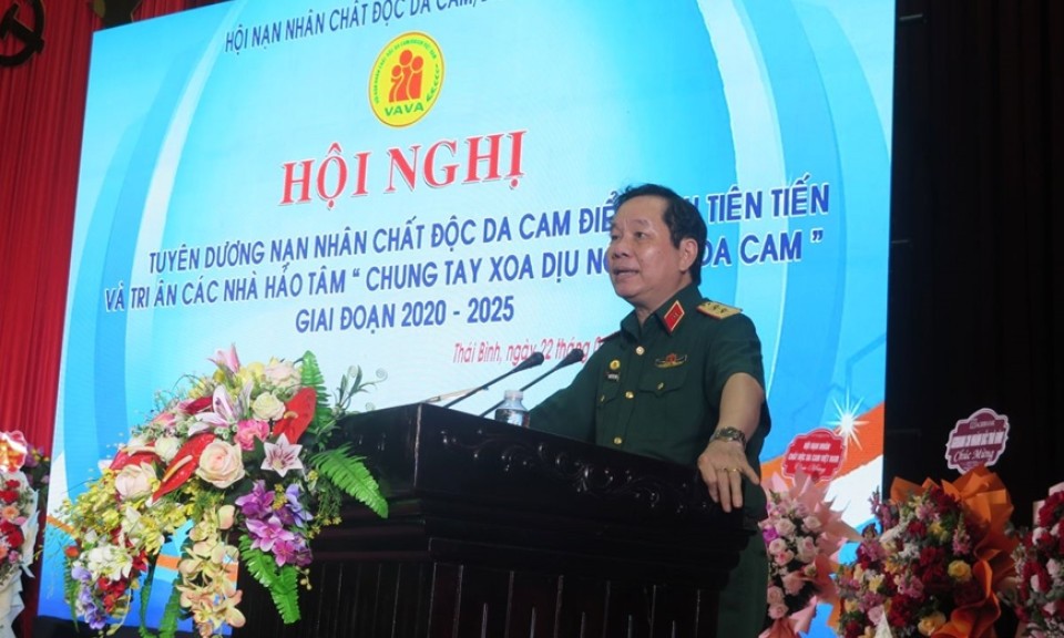 Vận động gần 40 tỷ đồng giúp đỡ nạn nhân chất độc da cam tỉnh Thái Bình