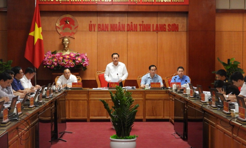 UBND tỉnh họp thường kỳ tháng 4 (phiên họp thứ hai): Xem xét, quyết định 8 nội dung quan trọng