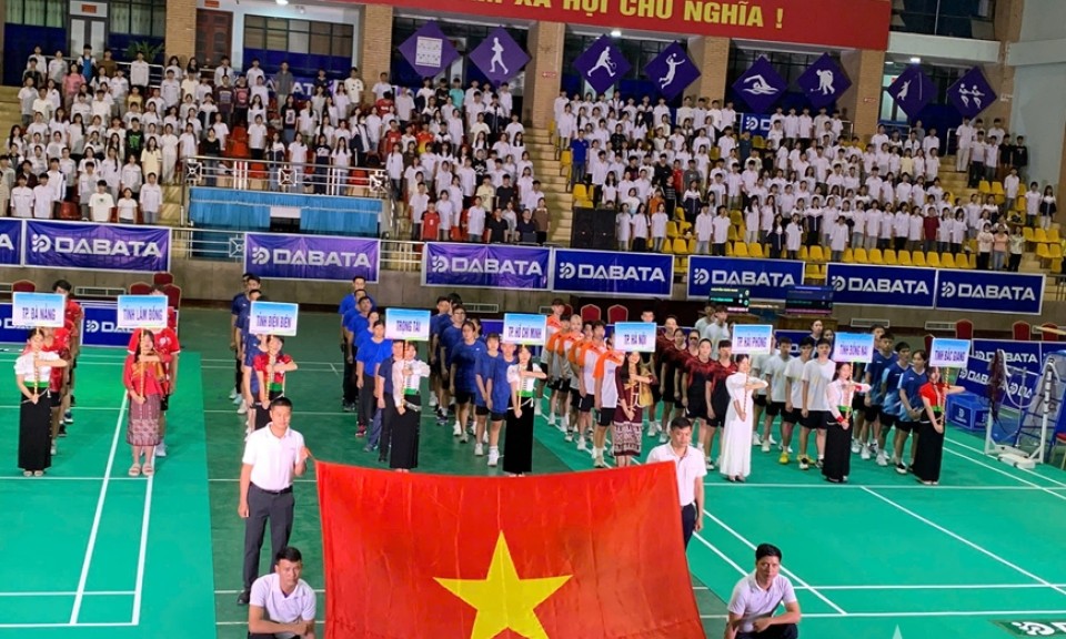Điện Biên: Khai mạc Giải vô địch cầu lông đồng đội nam nữ hỗn hợp quốc gia năm 2025
