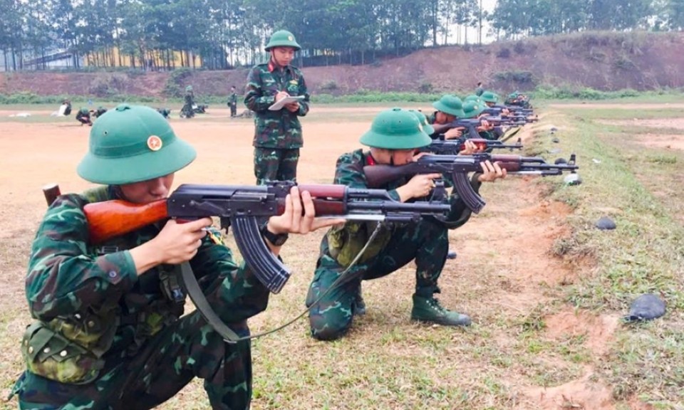 Luyện giỏi, rèn nghiêm thiết thực mừng đại lễ