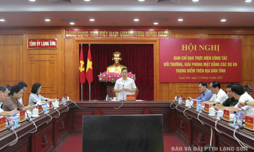 Tập trung đẩy nhanh tiến độ giải phóng mặt bằng các dự án trọng điểm