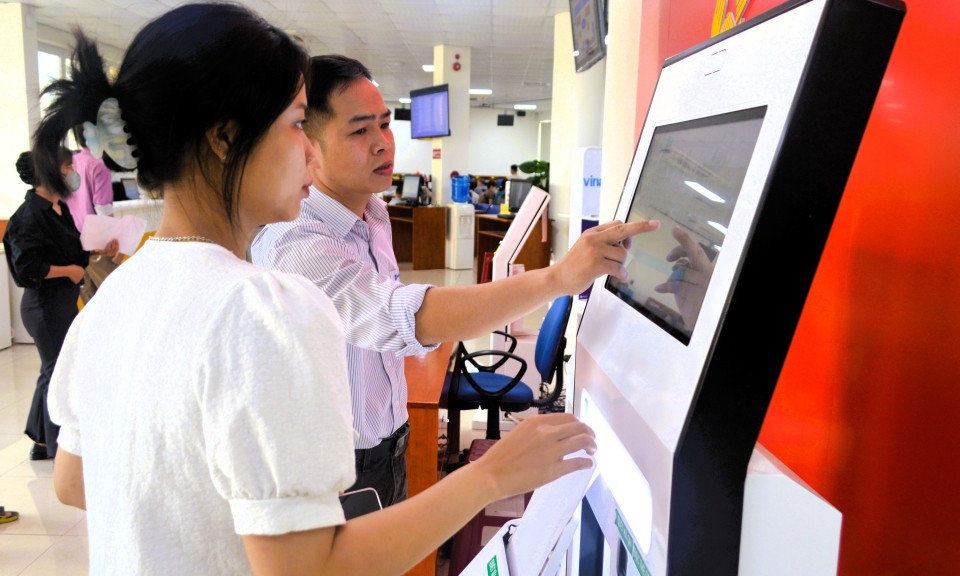 Kiosk dịch vụ công: Điểm nhấn hiện đại hoá