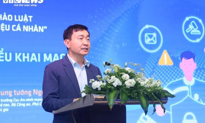 Trung tướng Nguyễn Minh Chính: Dữ liệu cá nhân gắn liền với an ninh quốc gia