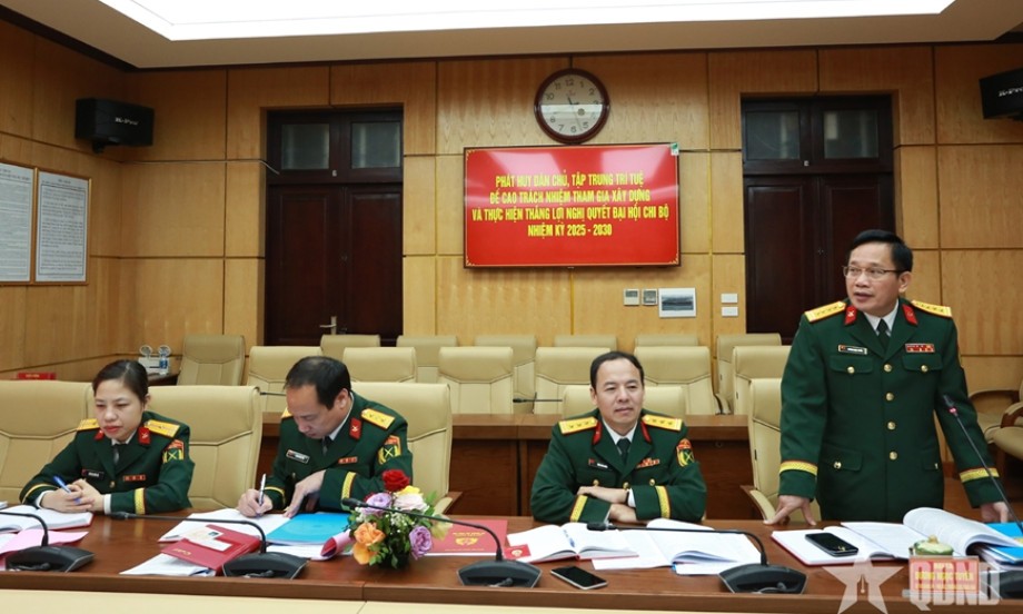 Chi bộ Phòng Chính trị, Cục Xăng dầu lãnh đạo cơ quan hoàn thành tốt nhiệm vụ chính trị trung tâm