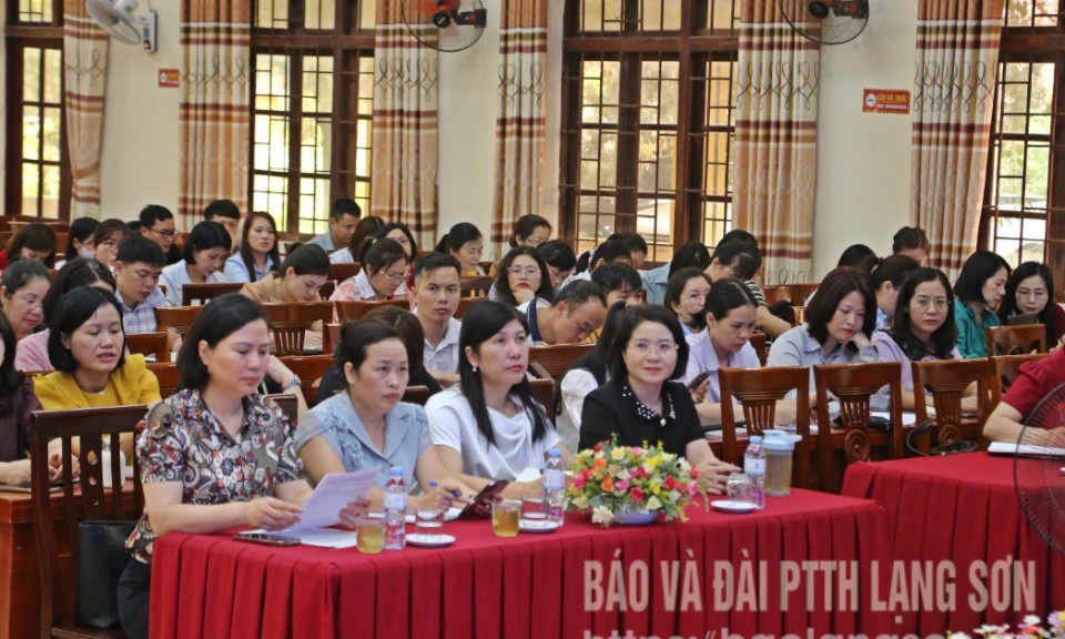 Sở giáo dục tổ chức tập huấn thực hiện học bạ số cấp tiểu học
