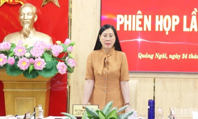 Quảng Ngãi tập trung hoàn thiện đề án sáp nhập tỉnh và sắp xếp đơn vị hành chính cấp xã