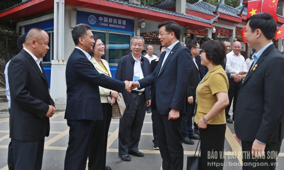Đoàn đại biểu Ủy ban Trung ương MTTQ Việt Nam kết thúc tốt đẹp Chương trình giao lưu hữu nghị tại Trung