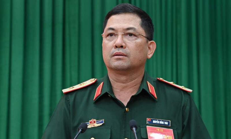 Trung tướng Nguyễn Hồng Thái làm Thứ trưởng Bộ Quốc phòng