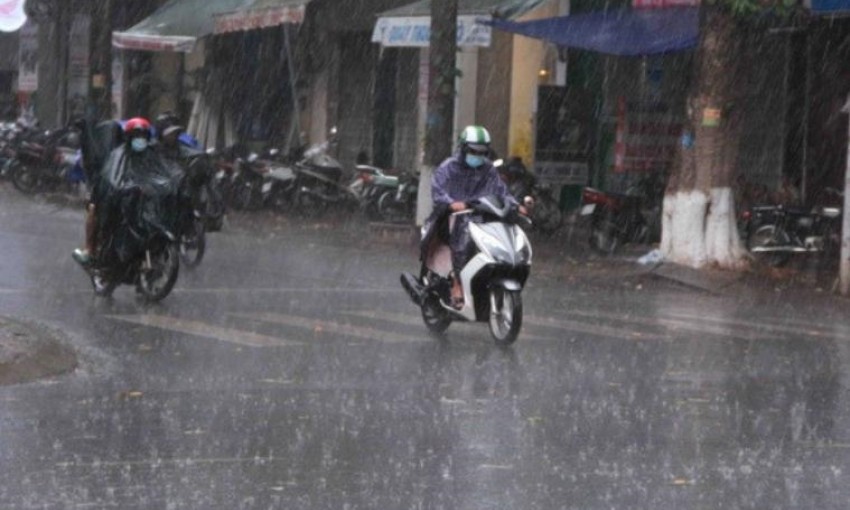 Bắc Bộ và Bắc Trung Bộ có mưa to đến rất to do ảnh hưởng không khí lạnh