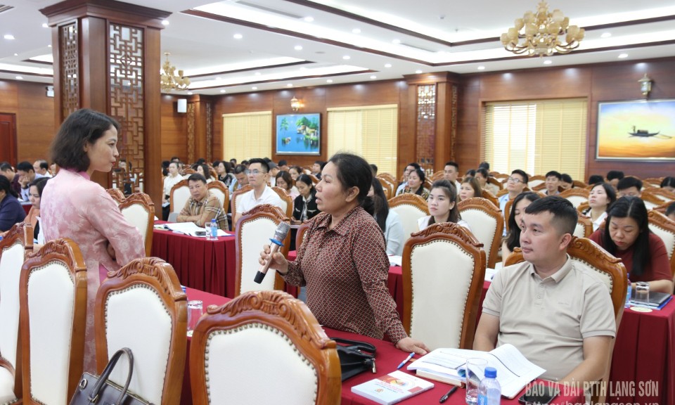 Trên 150 đại biểu được phổ biến, tuyên truyền về phát triển và quản lý chợ trên địa bàn tỉnh