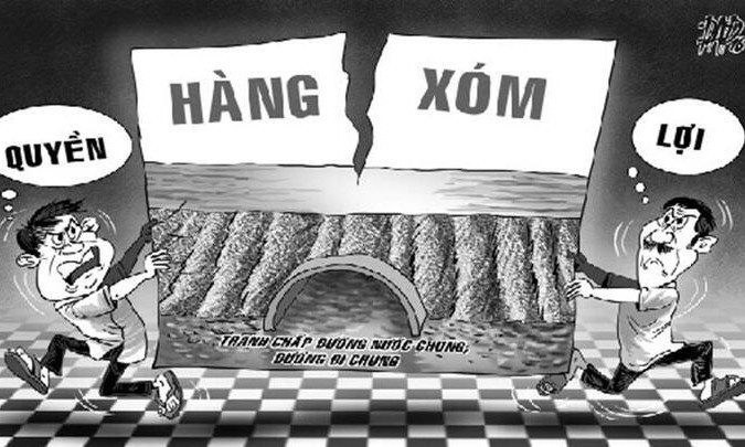 Hàng xóm cố tình bịt lối đi cũ và đòi mở đường trên đất nhà khác, được không?
