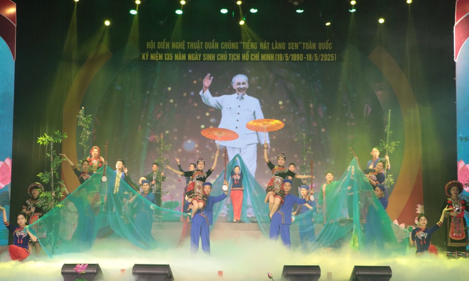 Lạng Sơn đoạt nhiều giải cao tại Hội diễn Nghệ thuật quần chúng “Tiếng hát Làng Sen” toàn quốc năm 2025