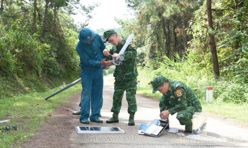 “Thắp sáng đường tuần tra” tiếp sức bảo vệ biên cương