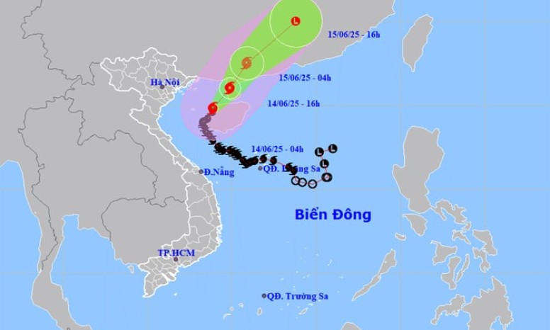 Bão số 1 cách Bạch Long Vĩ 145km, gió cấp 6 ở ven biển Quảng Ninh, Hải Phòng