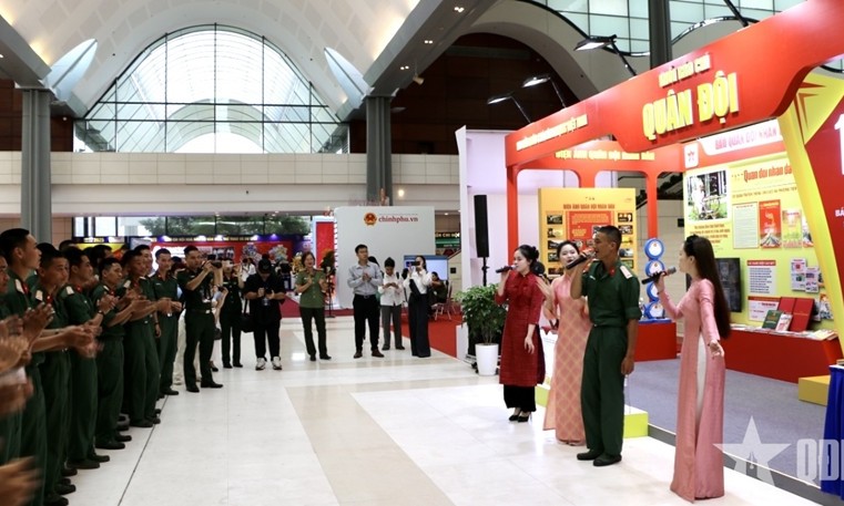 Các hoạt động của Khối Báo chí Quân đội tại Hội báo toàn quốc 2025: Đặc sắc, đậm chất lính, thắm tình