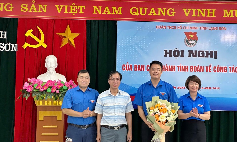 Tỉnh đoàn Lạng Sơn có tân Bí thư