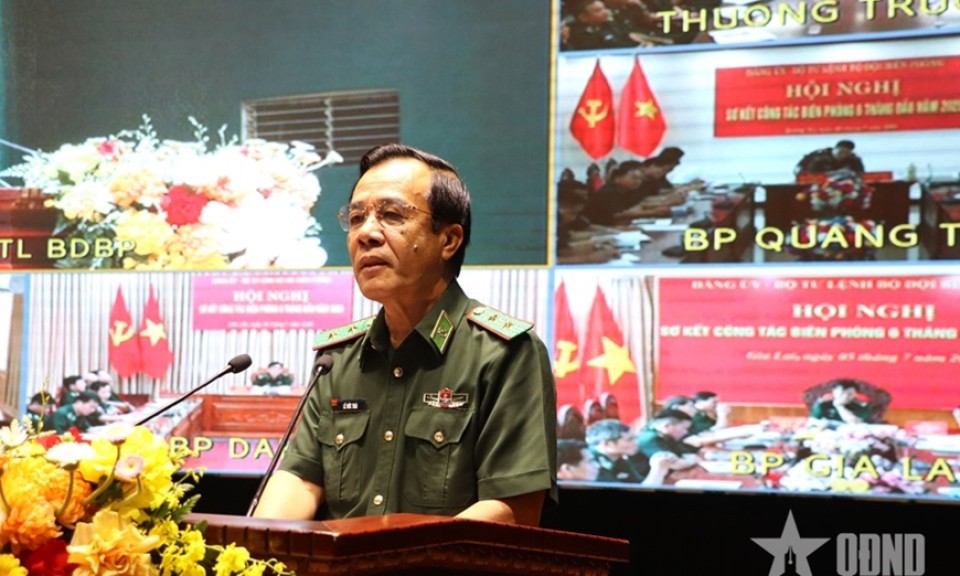 Công tác Biên phòng 6 tháng đầu năm đạt nhiều kết quả nổi bật