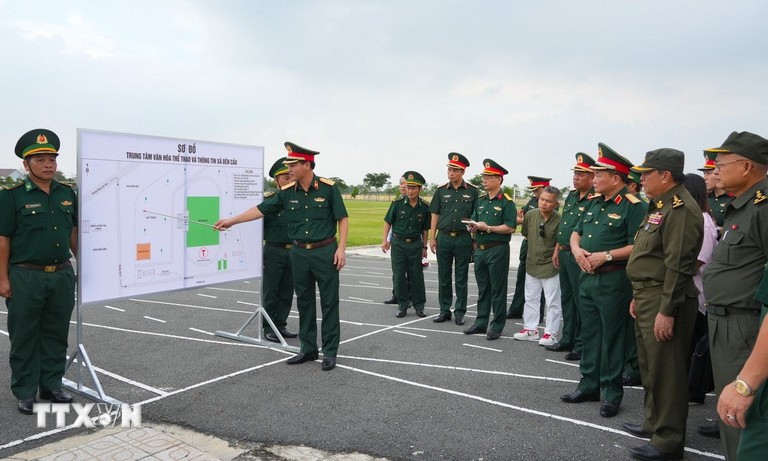 Sẵn sàng cho Giao lưu hữu nghị Quốc phòng biên giới Việt Nam-Campuchia