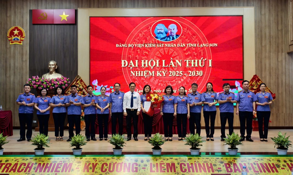 Đại hội Đảng bộ Viện Kiểm sát nhân dân tỉnh nhiệm kỳ 2025 – 2030   