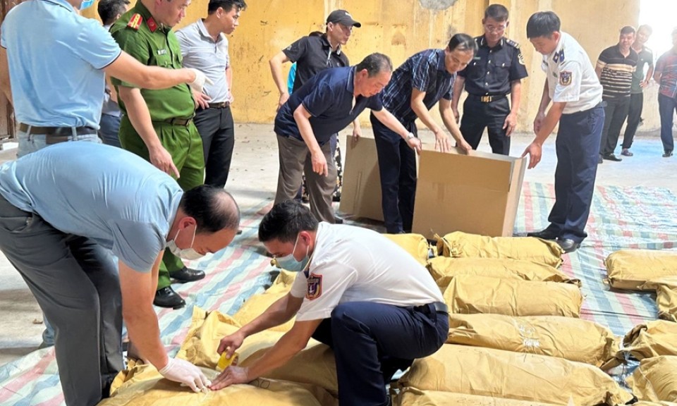 Đoàn Đặc nhiệm phòng chống tội phạm ma túy số 1: Phát huy vai trò nòng cốt trong đấu tranh phòng, chống