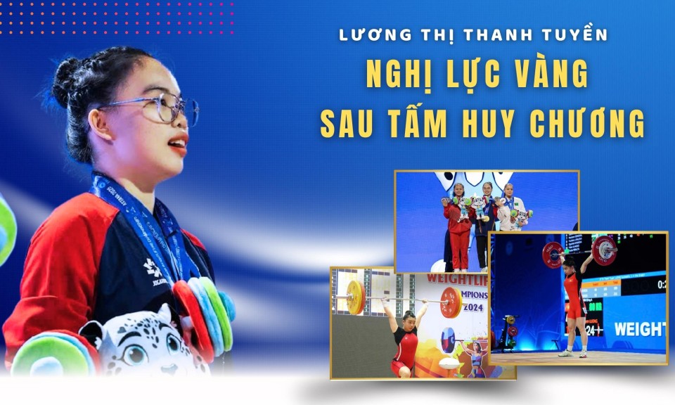 Nghị lực vàng sau tấm huy chương