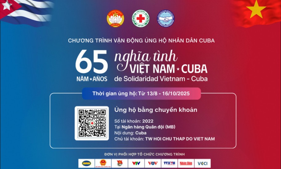Phát động chương trình ủng hộ "65 năm nghĩa tình Việt Nam-Cuba"