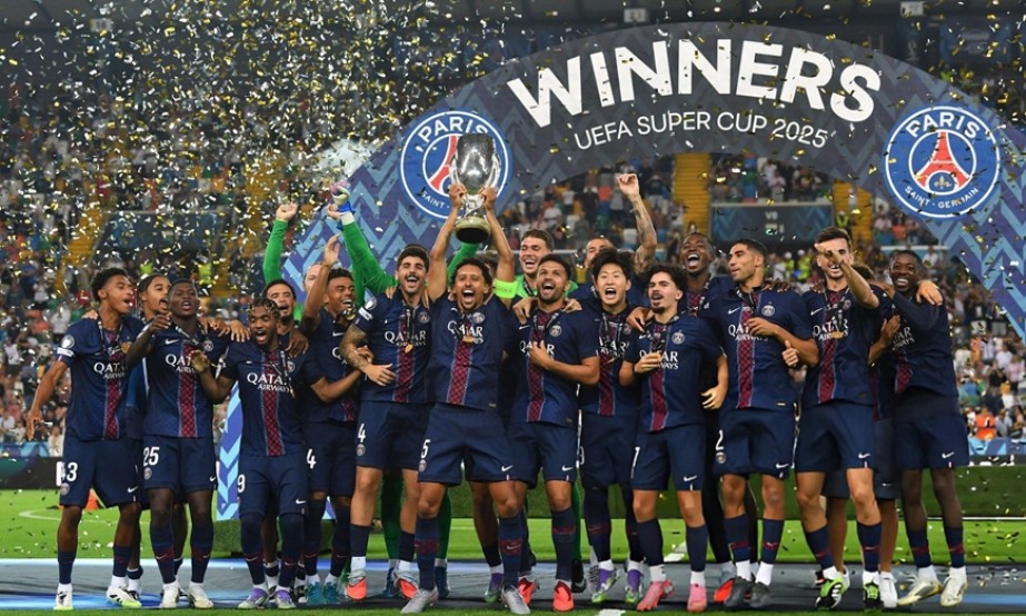 Tin thể thao (14-8): PSG lội ngược dòng giành Siêu cúp châu Âu 2025