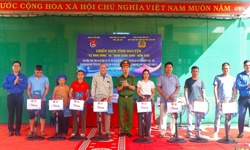 Ra quân Chiến dịch “Kỳ nghỉ hồng” và “Hành quân xanh” năm 2025