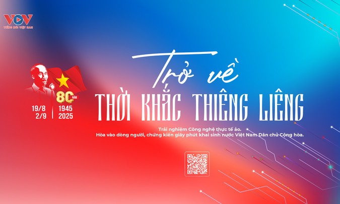 Tạo hình 20.000 nhân vật trong trải nghiệm 'xuyên không' về thời khắc Bác Hồ đọc Tuyên ngôn độc lập