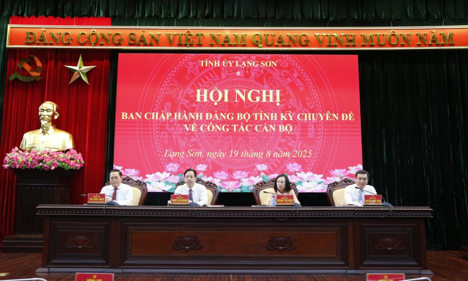 Hội nghị Ban Chấp hành Đảng bộ tỉnh kỳ chuyên đề về công tác cán bộ