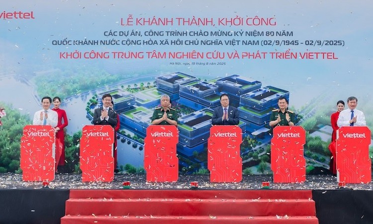 Viettel khởi công hai công trình trọng điểm quốc gia