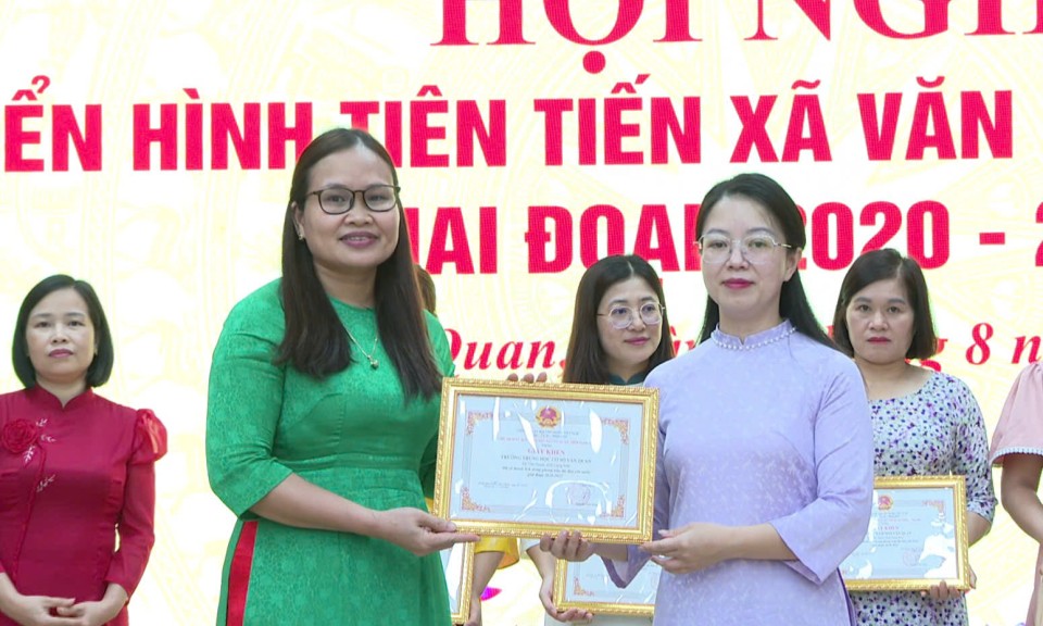 Xã Văn Quan biểu dương điển hình tiên tiến